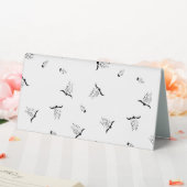 Plaque De Table Point, Nickel gris (In SItu (Mariage))