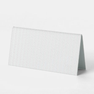 Plaque De Table Point, Noir