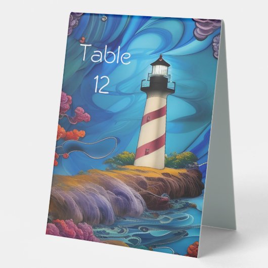 Plaque De Table Point phare (Recto)