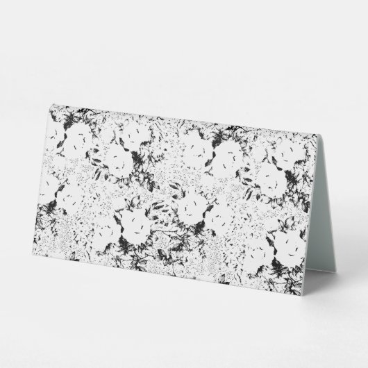 Plaque De Table Point, Vache noire (Recto)