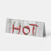 Plaque De Table Poivrons chics (Verso)