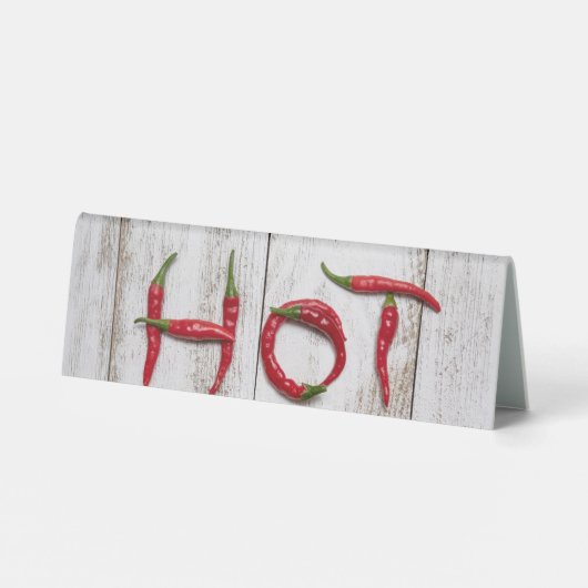 Plaque De Table Poivrons chics (Verso)