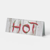 Plaque De Table Poivrons chics (Recto)