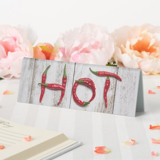 Plaque De Table Poivrons chics (In SItu (Mariage))