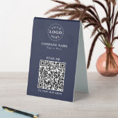 Plaque De Table Porte-menu Chevalet de Table Code QR – Menu de Pai (En SItu (Tableau))