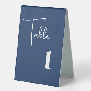 Plaque De Table Porte-nombre de table de mariage