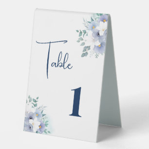 Plaque De Table Porte-nombre de table de mariage