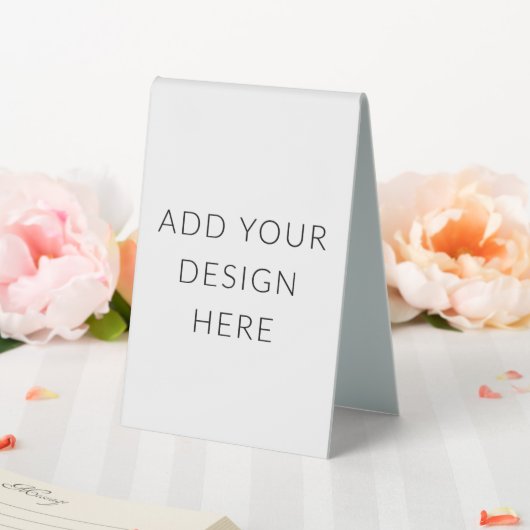 Plaque De Table Portrait de 4 po x 6 po (In SItu (Mariage))