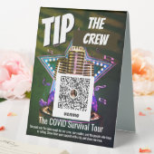 Plaque De Table Post Covid et l'industrie musicale Tippe le groupe (In SItu (Mariage))