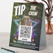 Plaque De Table Post Covid et l'industrie musicale Tippe le groupe (En SItu (Tableau))