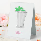 Plaque De Table Preppy à la menthe de Derby (In SItu (Mariage))