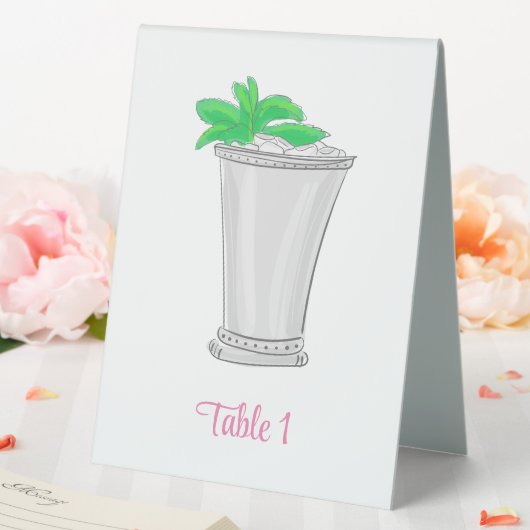 Plaque De Table Preppy à la menthe de Derby (In SItu (Mariage))