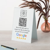 Plaque De Table Présentoir de notation QR pour Google Review (En SItu (Tableau))