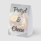 Plaque De Table Présentoir de table pour pretzels chauds et fromag (Verso)