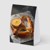 Plaque De Table Présentoir de table pour pretzels chauds et fromag (Recto)