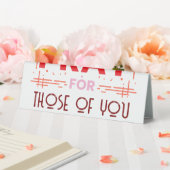 Plaque De Table Priez pour ceux d'entre vous (In SItu (Mariage))