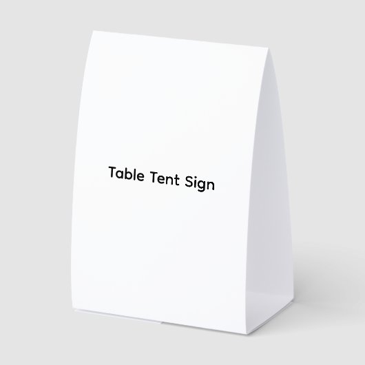 Plaque De Table Promotion Simple de Marque 4"X6" Panneau de Table (Recto)