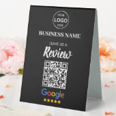 Plaque De Table Qr Code Google Avis de l'entreprise (In SItu (Mariage))