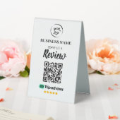 Plaque De Table Qr Code TripAdvisor - Révisions commerciales (In SItu (Mariage))