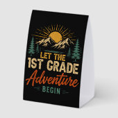 Plaque De Table Que l'aventure de la 1re année commence (Verso)