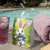 Plaque De Table Rabbit Logo Black Guest Book (InVersositu (sur table))