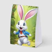 Plaque De Table Rabbit Logo Black Guest Book (Recto)