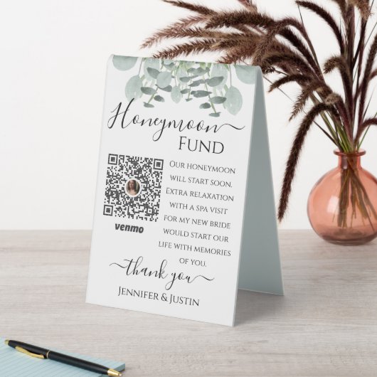 Plaque De Table Réception de mariage de verdure et élégante Onglet (En SItu (Tableau))