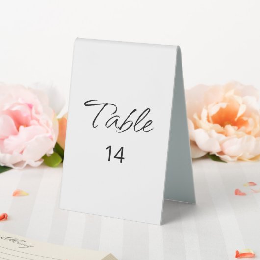 Plaque De Table Réception de mariage Décontractée Boho, Script mod (In SItu (Mariage))