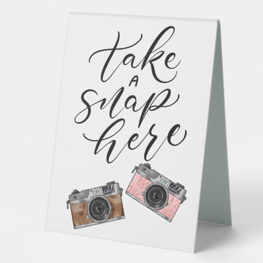 Plaque De Table Réception de mariage photo (Recto)