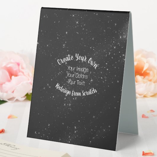 Plaque De Table Redesign from Scratch - Créez votre propre (In SItu (Mariage))