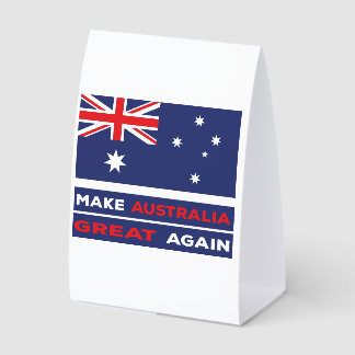 Plaque De Table Refaire l'Australie grande à nouveau