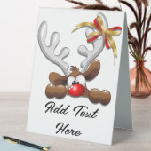 Plaque De Table Reindeer Puzzled drôle Caractère de Noël (En SItu (Tableau))