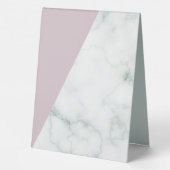 Plaque De Table Rendez-vous au Salon du clou de marbre Code QR   (Verso)