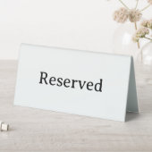 Plaque De Table Réservé | Panneau de tente de réservation de table (En SItu (Tableau))