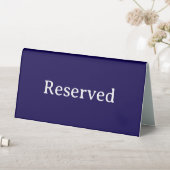 Plaque De Table Réservé | Panneau de tente de réservation de table (En SItu (Tableau))