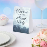 Réservé pour la fête nuptiale Misty Blue Pines