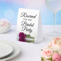 Réservé pour la Rose Magenta Elegant de la fête de