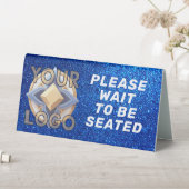 Plaque De Table Restaurant Professionnel Café Custom Business Logo (En SItu (Tableau))