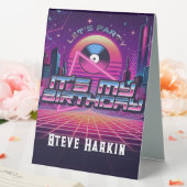 Plaque De Table Rockin Vaporwave (In SItu (Mariage))