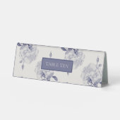 Plaque De Table Rose aquarelle (Recto)