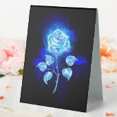 Plaque De Table Rose bleu brûlant (In SItu (Mariage))