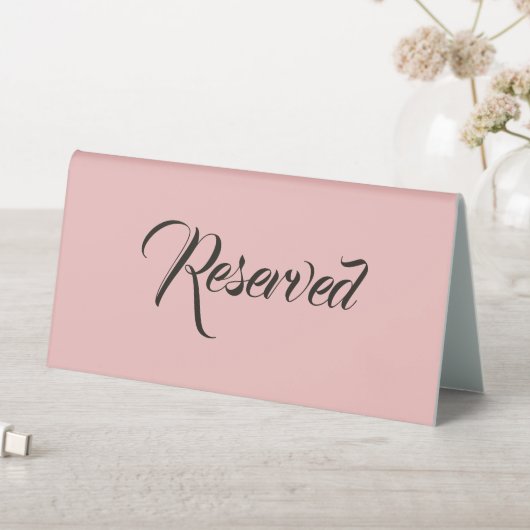 Plaque De Table Rose Dusty (En SItu (Tableau))