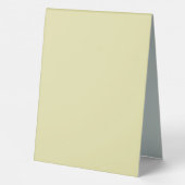 Plaque De Table Rose Frame – Celestial Yellow Wedding (Verso)