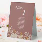 Plaque De Table Rose poussiéreux Boho d'automne Tente de table ave (In SItu (Mariage))