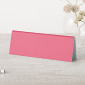 Plaque De Table Rose-rose (couleur solide) (En SItu (Tableau))