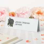 Plaque De Table Roses noires gothiques vintage (In SItu (Mariage))