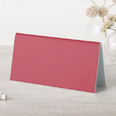 Plaque De Table Rouge brique (couleur solide) (En SItu (Tableau))
