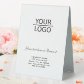Plaque De Table Rustic Ajouter Logo Texte Personnalisé Promotion d (In SItu (Mariage))