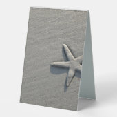 Plaque De Table Sable Dollar Starfish Ocean Beach (Verso)