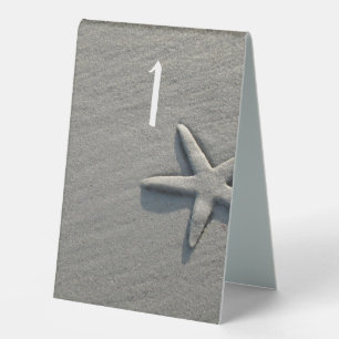 Plaque De Table Sable Dollar Starfish Ocean Beach